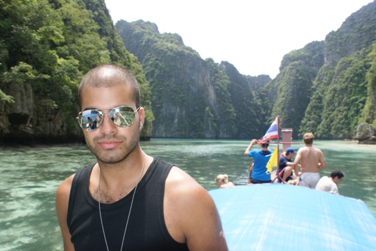 Gap Year Escape in a boat boat near Koh Phi Phi, Thailand