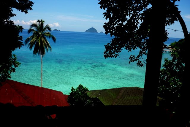 Desserted beach in Malaysia Malaysian Island