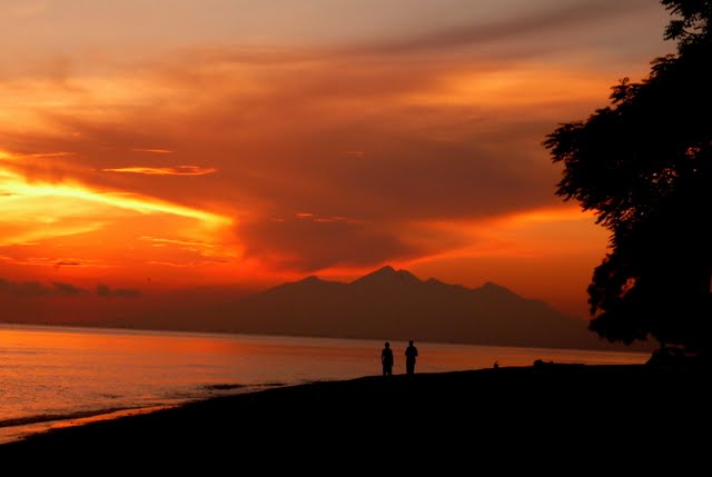 Sunset in Bali Sunset in Bali
