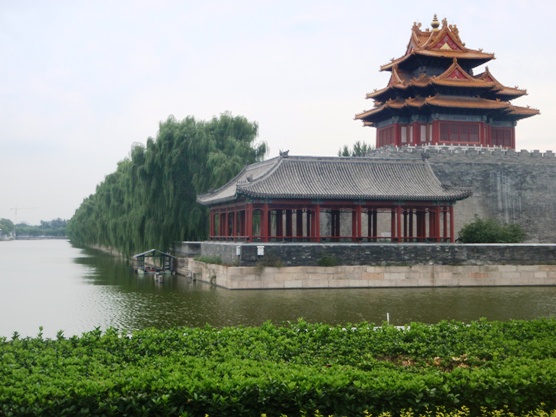 The back of the Forbidden City The back of the Forbidden City