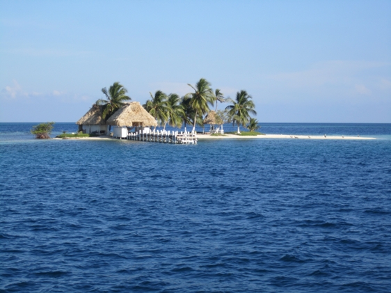 An island Matt spent the night on off the coast of Belize An island Matt spent the night on off the coast of Belize