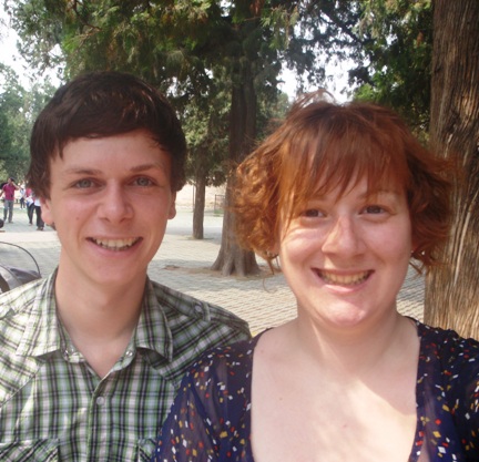 poi and kirsty happy temple of heaven bejing china