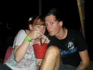 Buckets on Koh Phi Phi