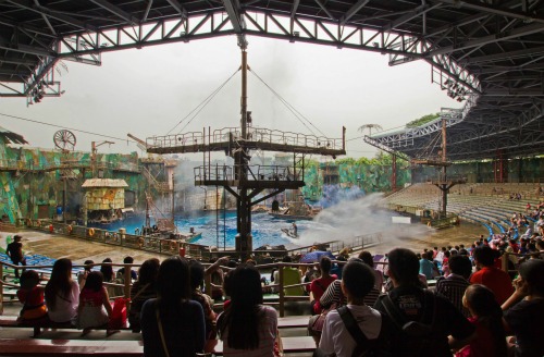 Waterworld show Waterworld Universal Studios Singapore