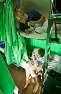 bed-thai-train Train in Thailand