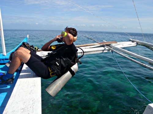 Diving in Donsol Philippines diving, Donsol