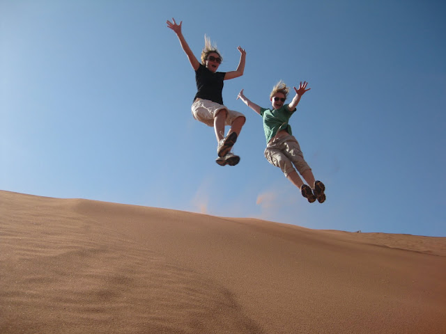 In Wadi Rum, Jordan