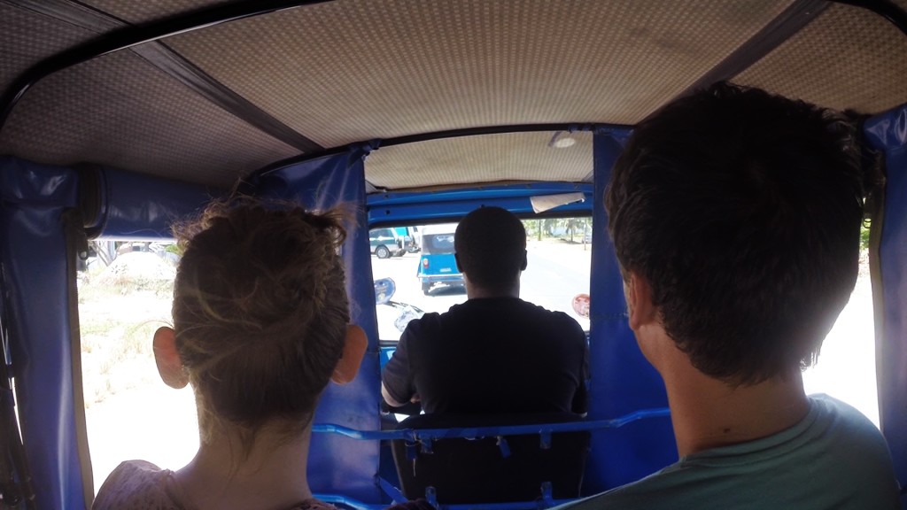 Tuk Tuk ride Tanzania